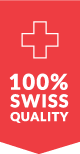 100% Schweizer Qualität der Terrasse - Label